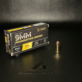 Federated Ordnance - 9mm - 124 Gr FMJ - 50 Rnd/Bx