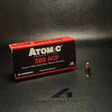 Atomic Ammunition - .380 ACP - 90 Gr JHP - 50 Rnd/Bx