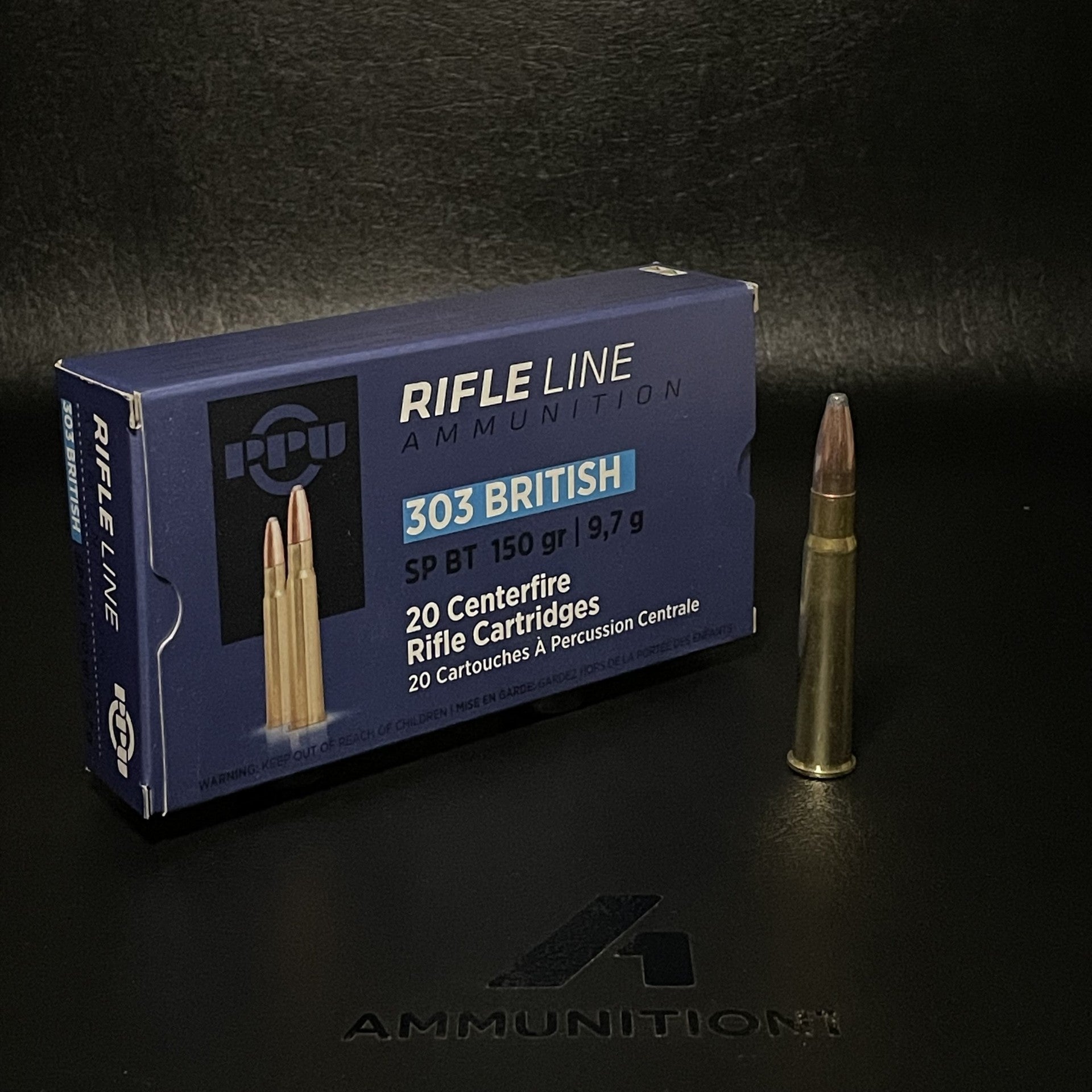 PPU Standard Rifle - 303 British - 150 Gr SPBT - 20 Rnd/Bx